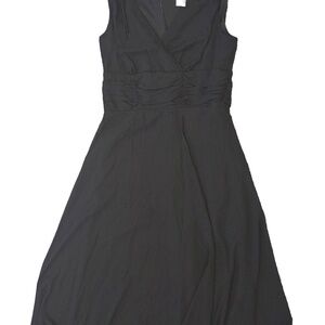 Connected Apparel Black Chiffon Cocktail Dress Women's Size 14